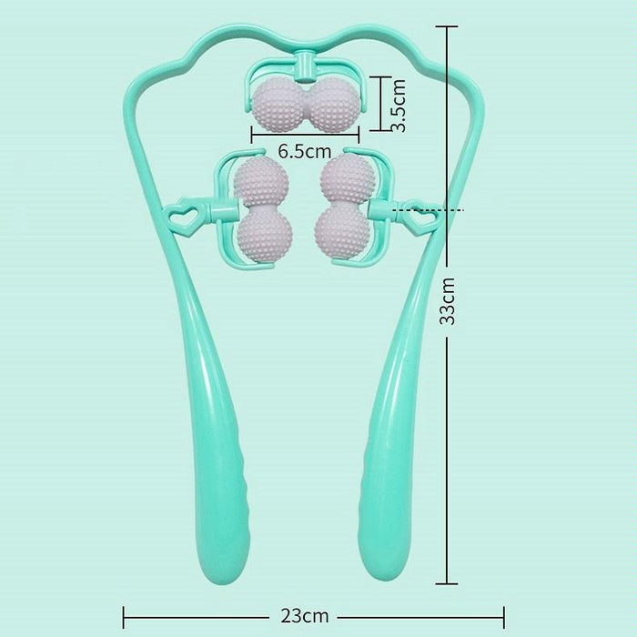 Portable Neck & Shoulder Massager Green