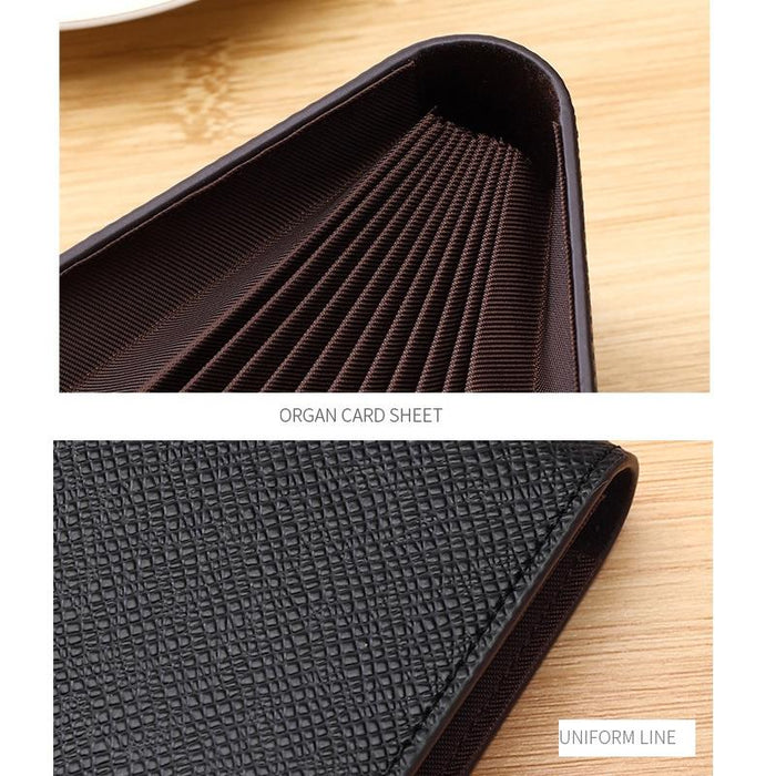 Large-Capacity Card Sleeve For Men And Women Black