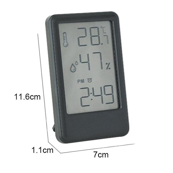 Large Lcd Alarm Clock With Temperature & Humidity