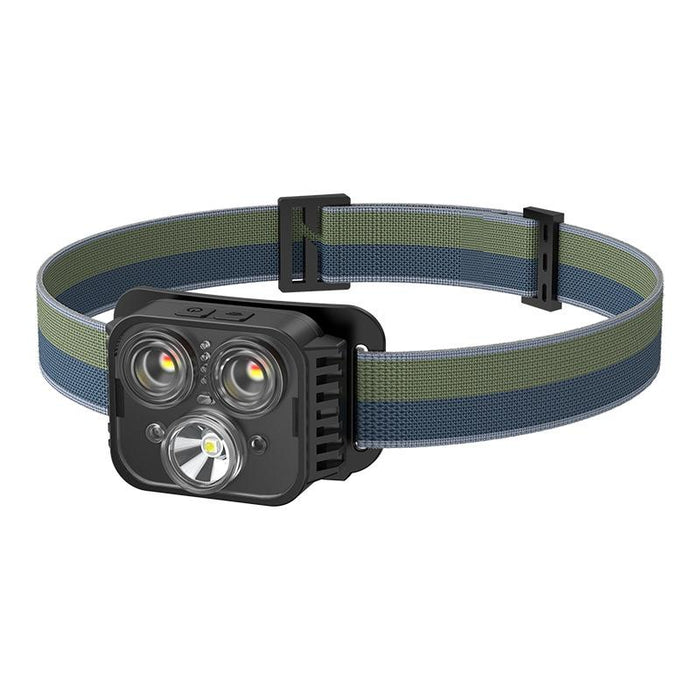 Waterproof Usb Headlight For Running Fishing & Camping 3 Light Modes