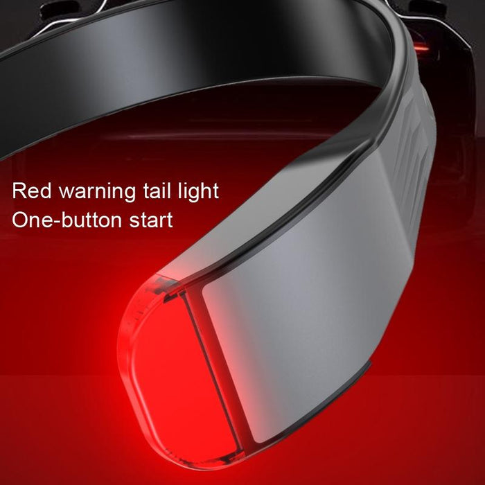 Cob Floodlight Headlamp With White Tail Light