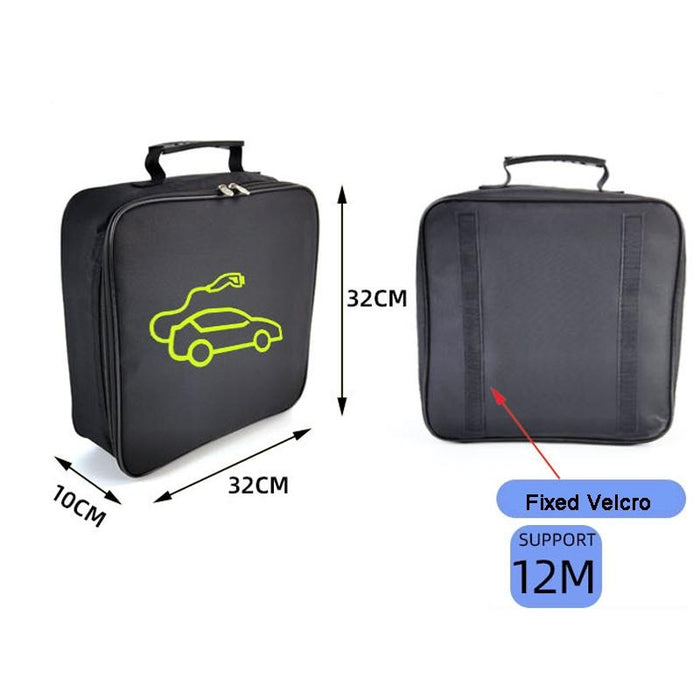 Electric Vehicle Charger Cable Bag Square No Logo