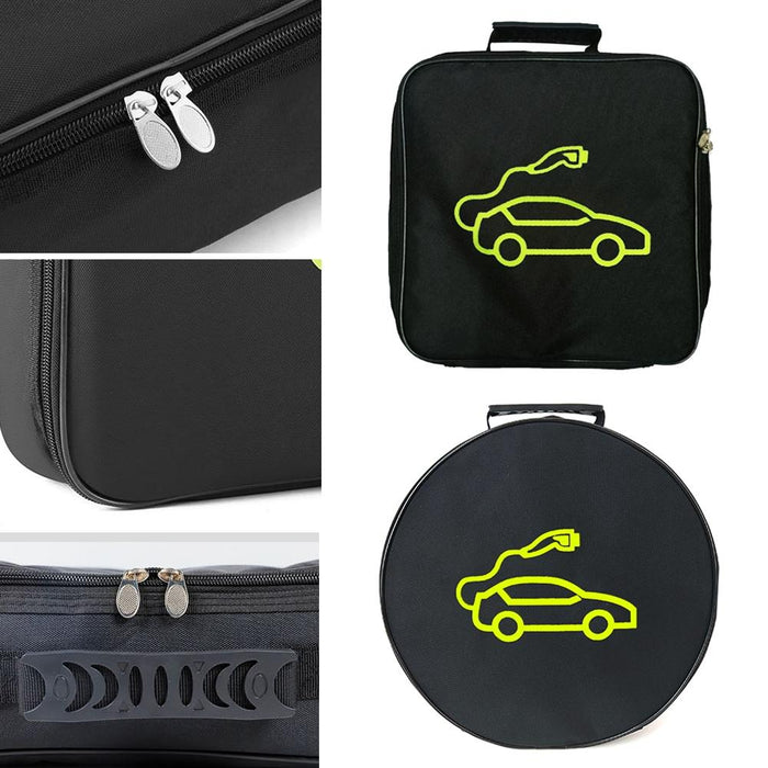 Electric Vehicle Charger Cable Bag Square No Logo