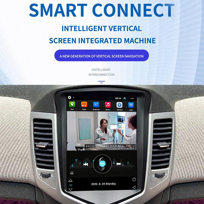 9.7 Inch Navigation For Chevy Cruze - Standard + 8 Cam