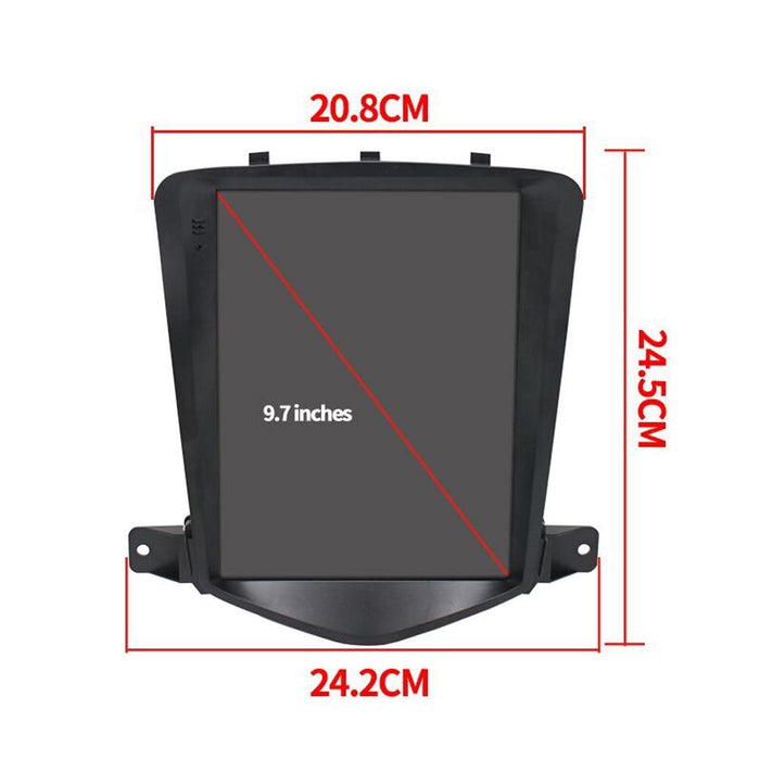 9.7 Inch Navigation System For Chevy Cruze + 12-Light Camera