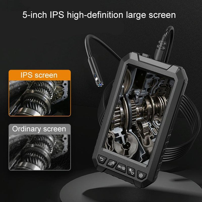 5 Inch Ips Hd Endoscope With Screen For Industrial Pipeline Inspection And Auto Repair