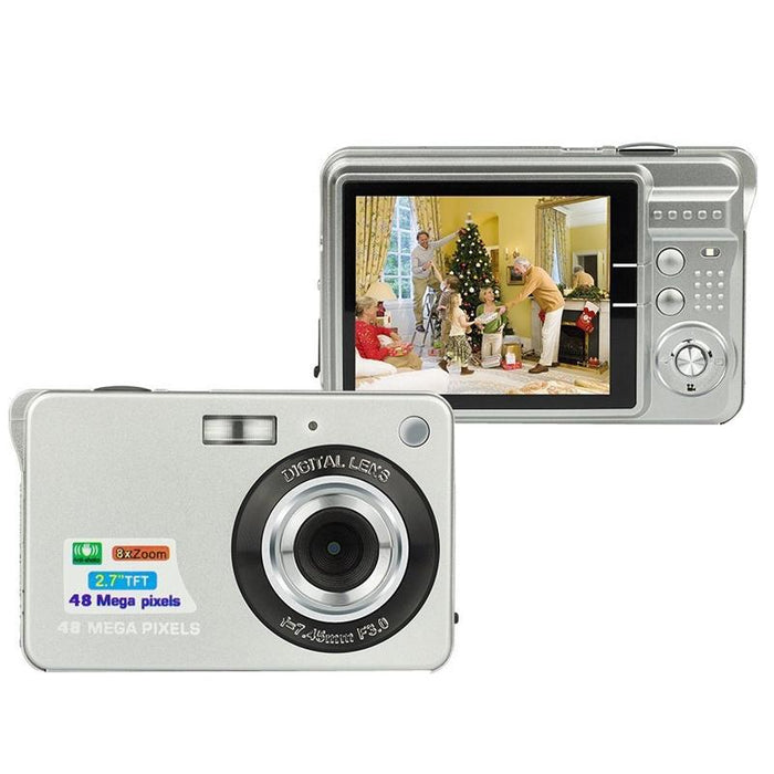 18Mp Entry-Level Digital Camera For Daily Photos & Videos Silver