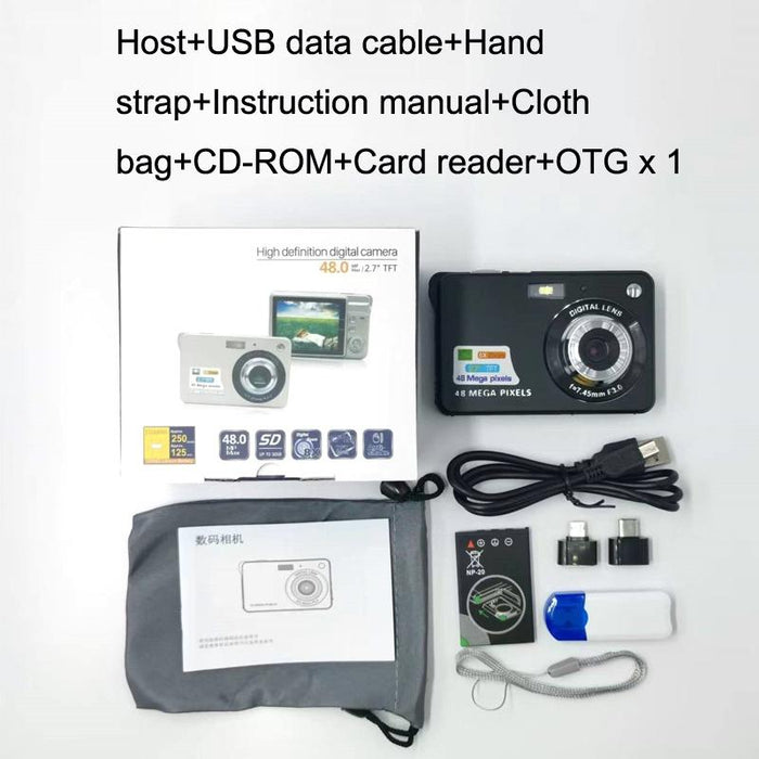 18Mp Entry-Level Digital Camera For Daily Photos & Videos Silver