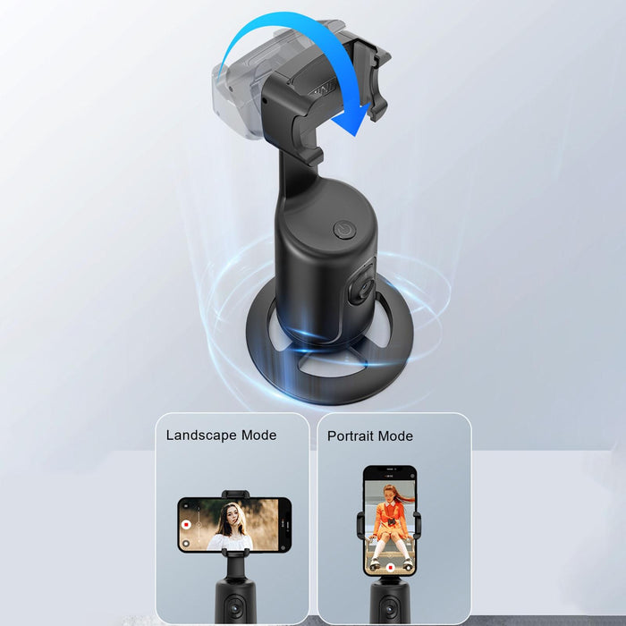 P01 360 Rotation Follow-Up Gimbal Stabilizer With A 1/4-Inch Interface Black