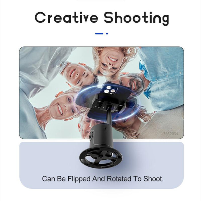 P01 360 Rotation Follow-Up Gimbal Stabilizer With A 1/4-Inch Interface Black