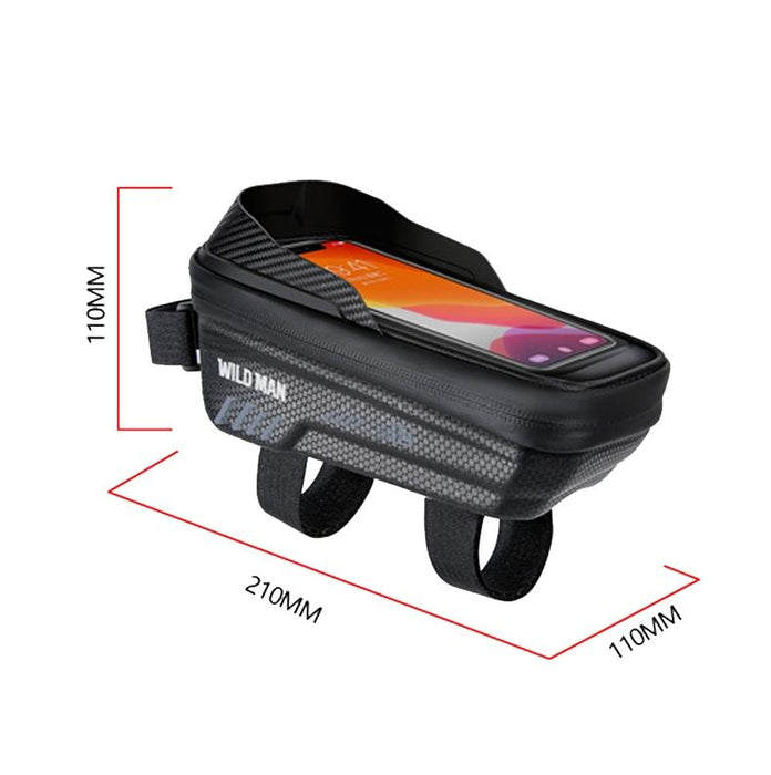 1L Hard Shell Mountain Bike Front Beam Bag