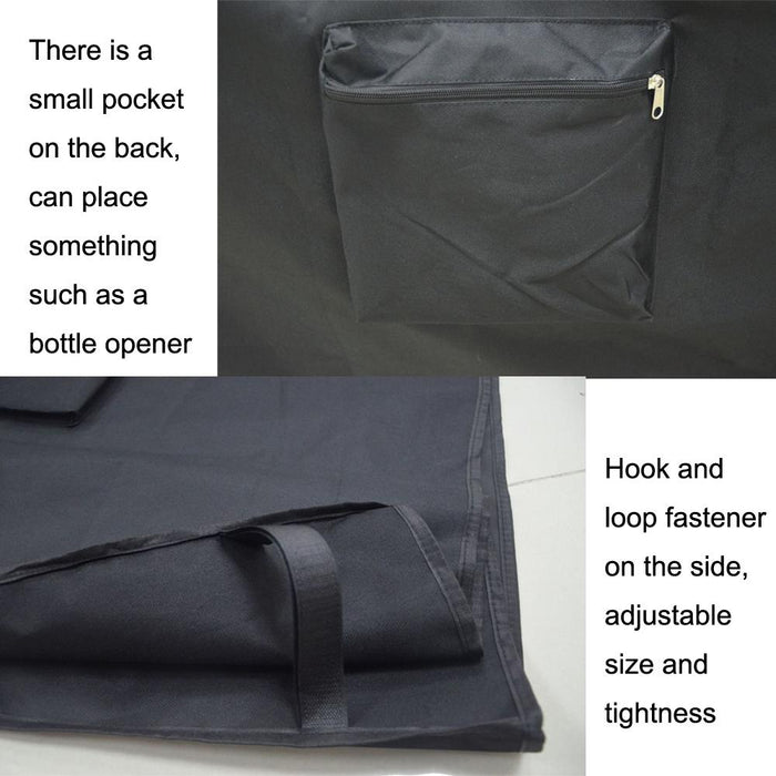 Cold Car Hood Outdoor Party Cooler Air Conditioner 300D Oxford Cloth Furniture Hood Black