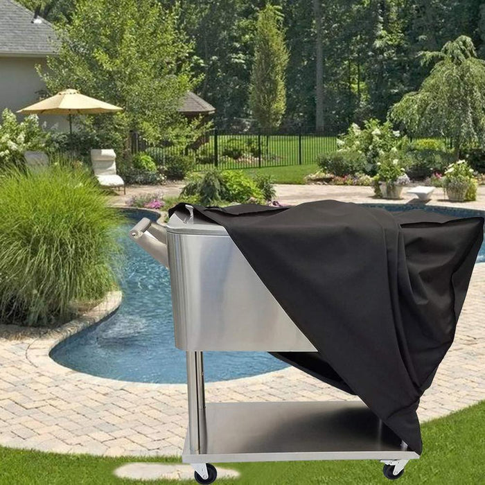 Cold Car Hood Outdoor Party Cooler Air Conditioner 300D Oxford Cloth Furniture Hood Black