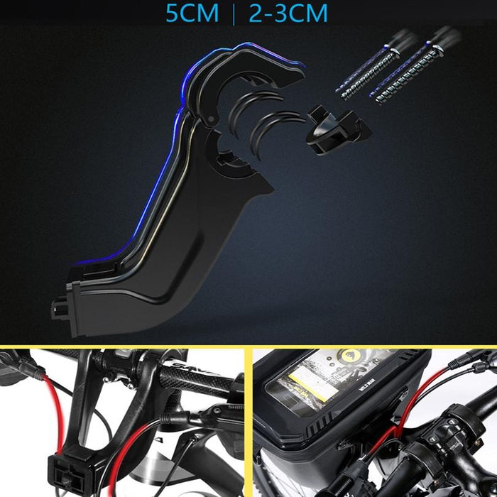 3L Hard Shell Touch Screen Bike Head Bag