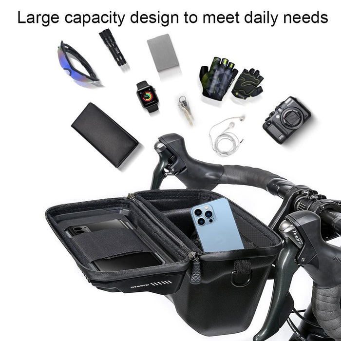 3L Hard Shell Touch Screen Bike Head Bag