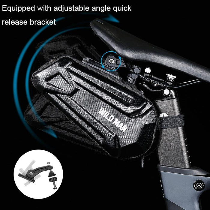 1.2L Mountain Bike Hard Shell Tail Bag