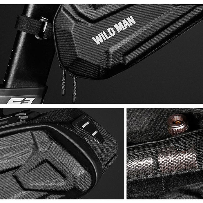 1.2L Mountain Bike Hard Shell Tail Bag