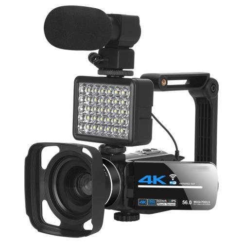 4K Digital Video Camera Kit With Stabilizers