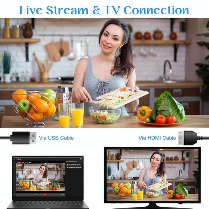 4 Inch Touch Screen Handheld Digital Video Camera 64Mp 16G