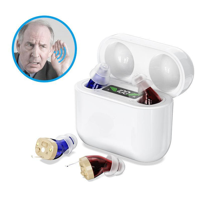 Digital Hearing Aid With Display & Charging