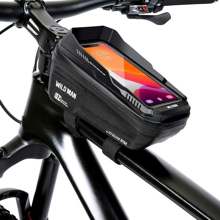 1L Hard Shell Waterproof Bike Phone Bag