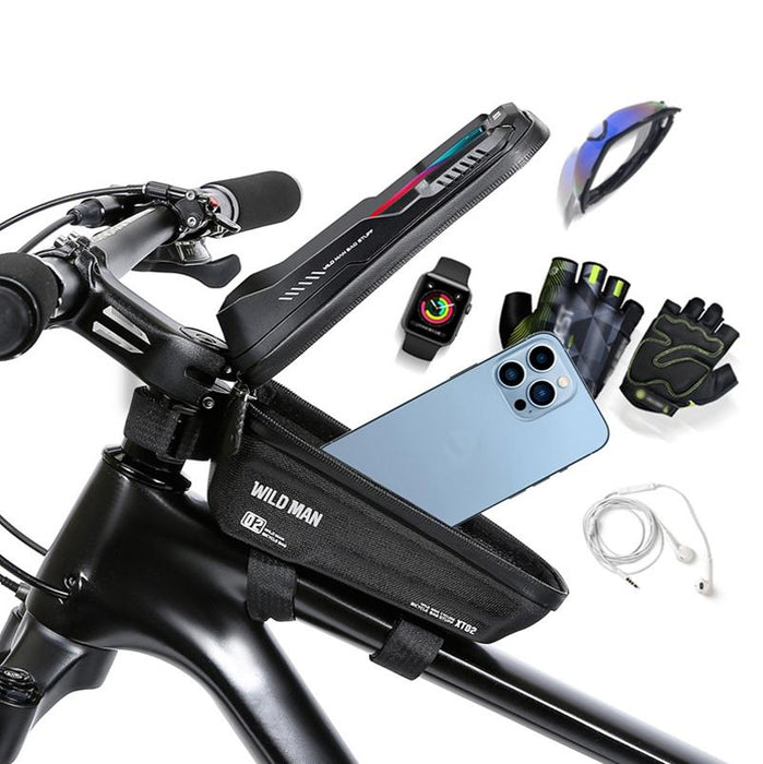 1L Hard Shell Waterproof Bike Phone Bag