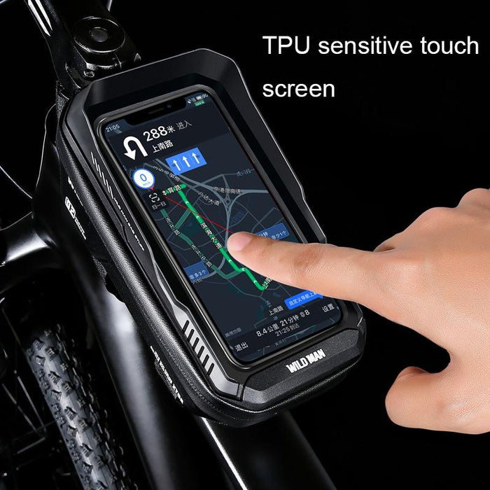 1L Hard Shell Waterproof Bike Phone Bag