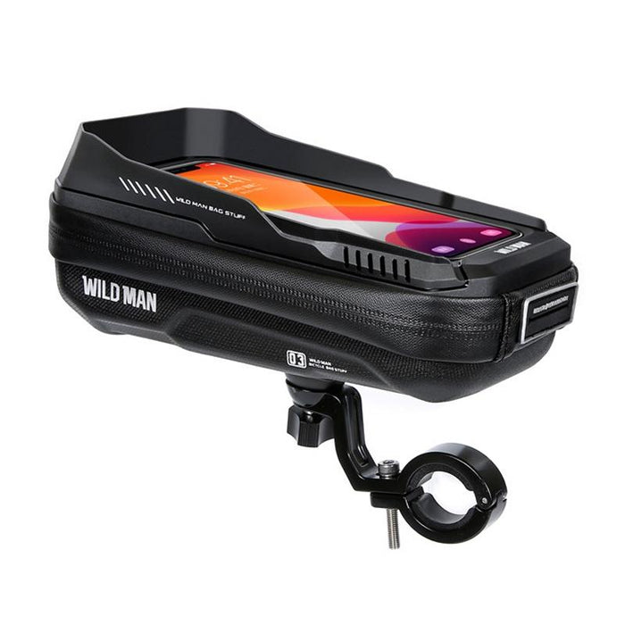 360-Degree Rotating Bike Phone Bag 0.6L