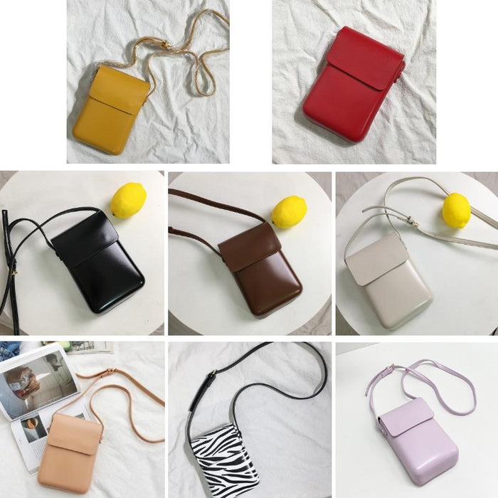 Apricot Crossbody Phone Bag Versatile & Fashionable