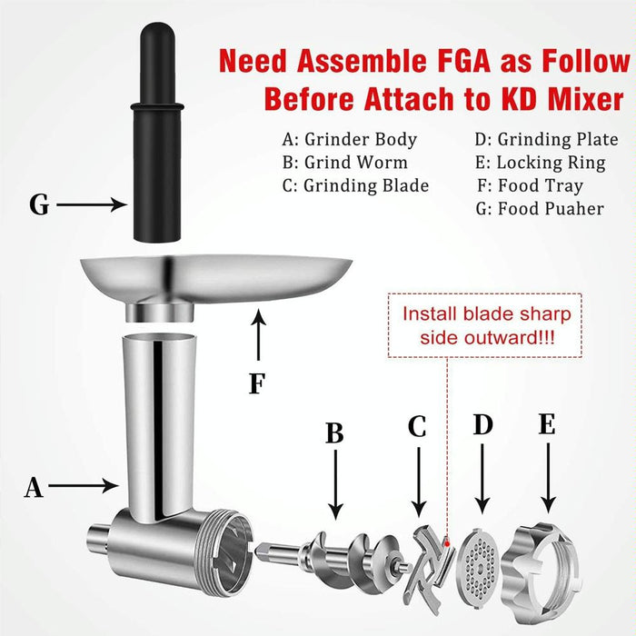 Kitchenaid Minced Meat & Noodle Machine Accessory