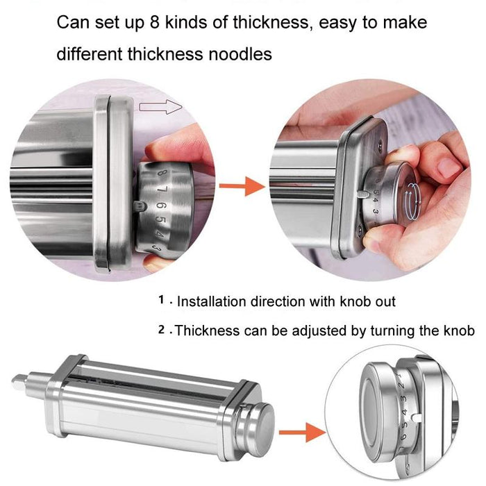 3 In 1 Noodle Press For Kitchenaid Universal Accessory
