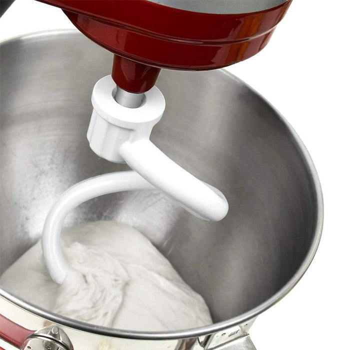 6Qt Stand Mixer Bowl Spiral Coating Dough Hook White