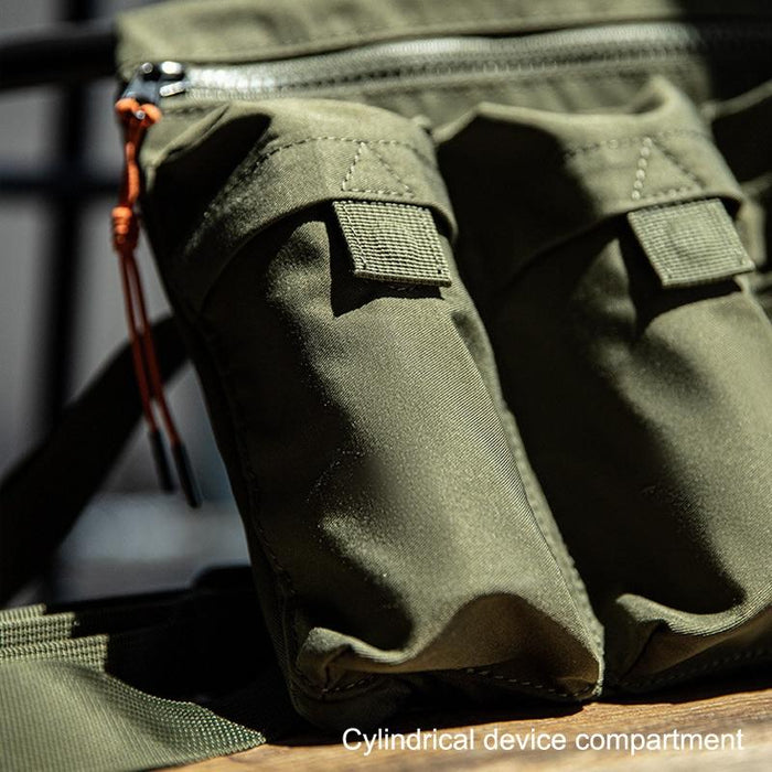 Carbon Black Single Shoulder Messenger Bag