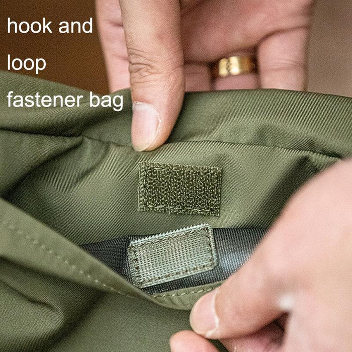 Carbon Black Single Shoulder Messenger Bag