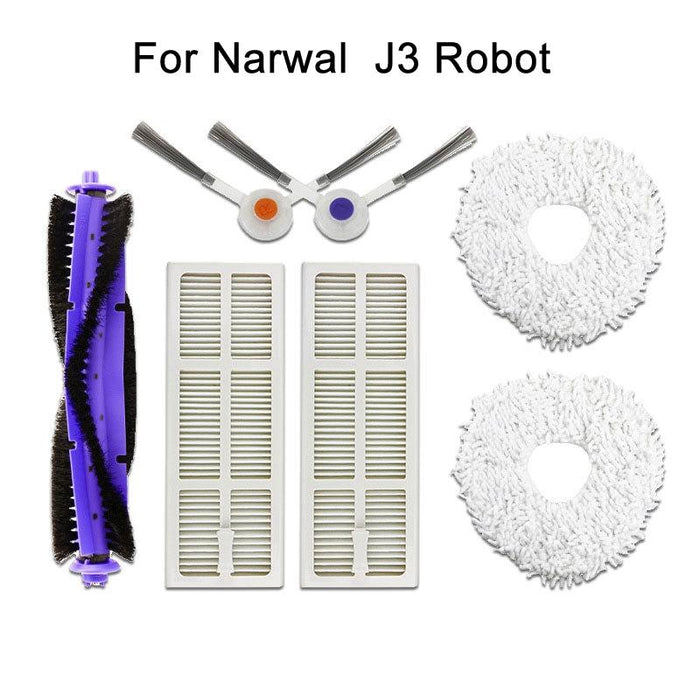 3Pcs Dust Box Block For Narwal J3 Robot