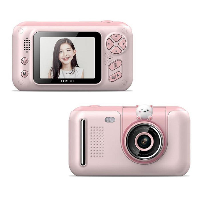 2.4 Inch Hd Reversible Kids Camera Pink
