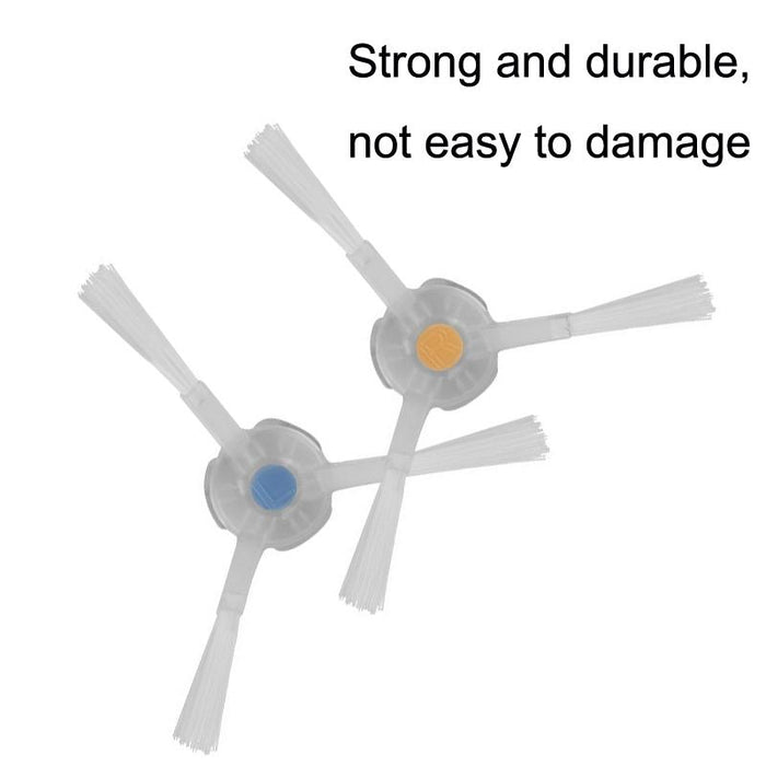 3 Pairs White Side Brush For J1 / J2 Sweeper