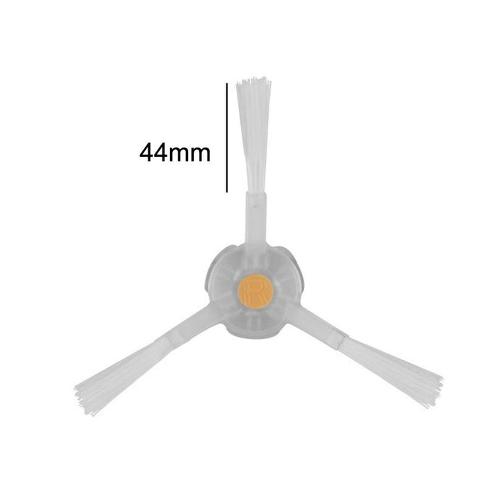 3 Pairs White Side Brush For J1 / J2 Sweeper