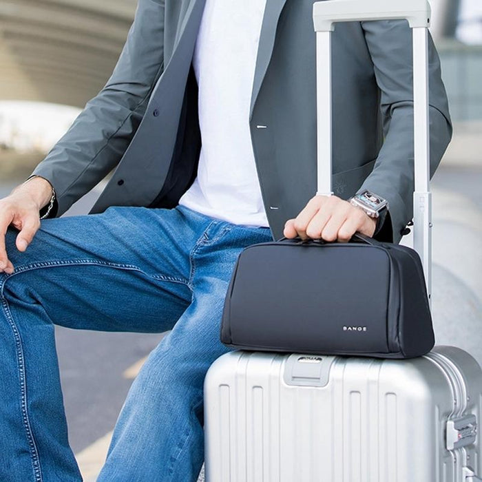 Waterproof Cosmetic Bag For Convenient Storage Black