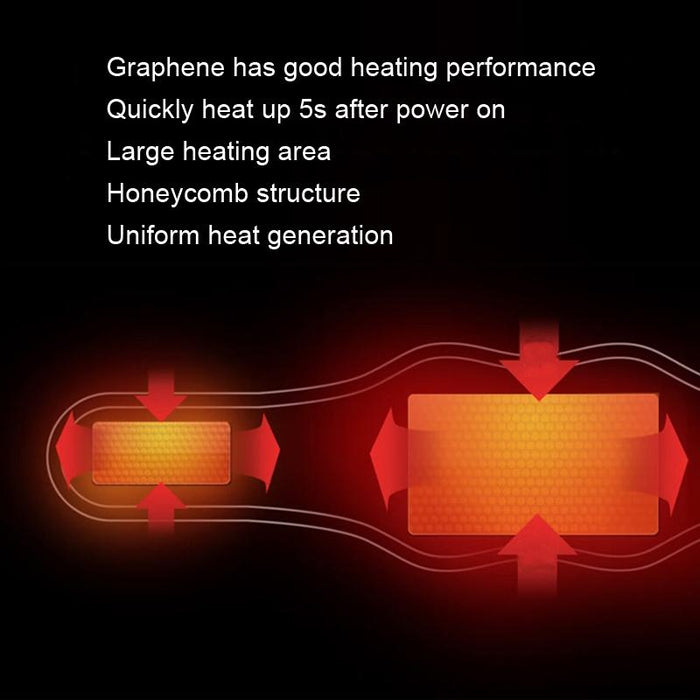 5V Graphene Heating Belt Gray