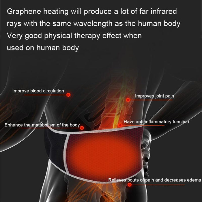 5V Graphene Heating Belt Gray