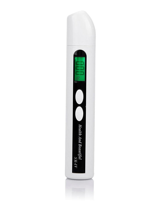 Lcd Skin Analyzer Moisture & Oil Tester White