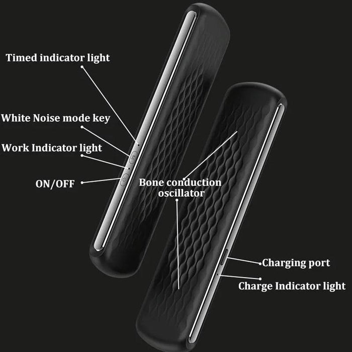 Portable Bone Conduction Sleep Speaker White Noise Aid