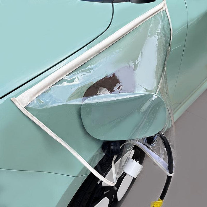 Transparent Magnetic Ev Charging Port Cover