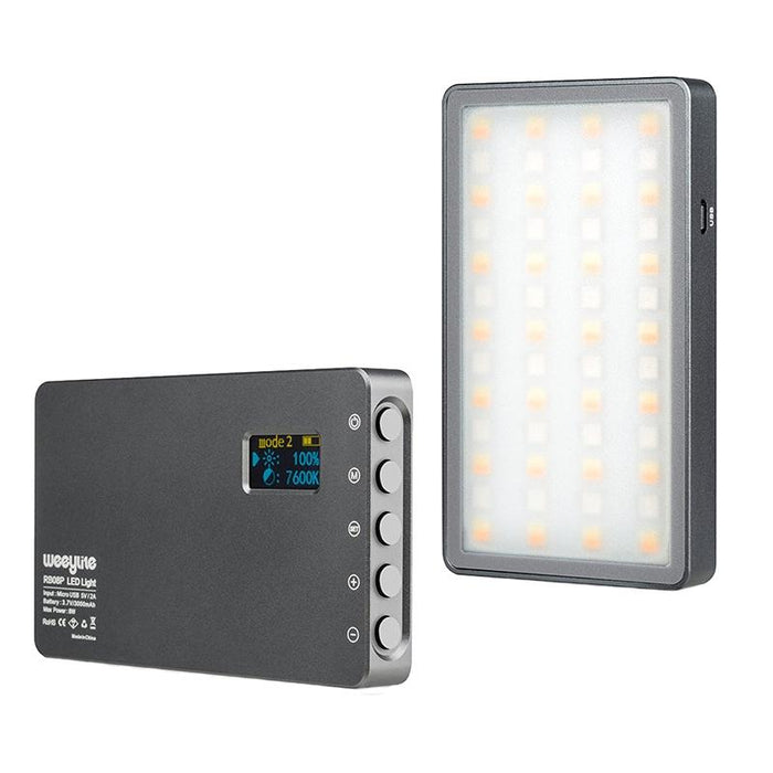 Rb08P 52Leds Rgb Colorful Light Effect Mini Photography Fill Light