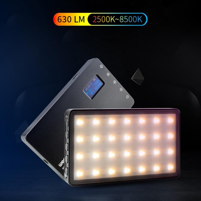 Rb08P 52Leds Rgb Colorful Light Effect Mini Photography Fill Light