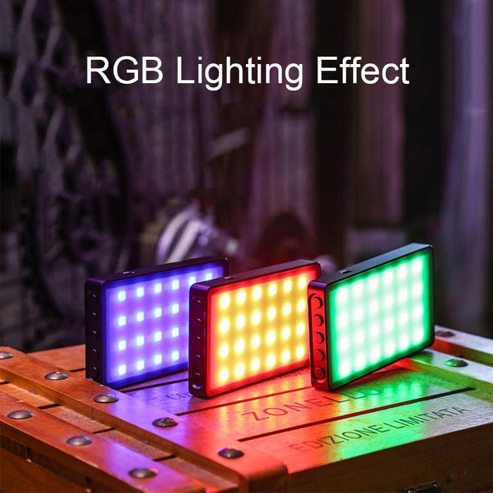 Rb08P 52Leds Rgb Colorful Light Effect Mini Photography Fill Light