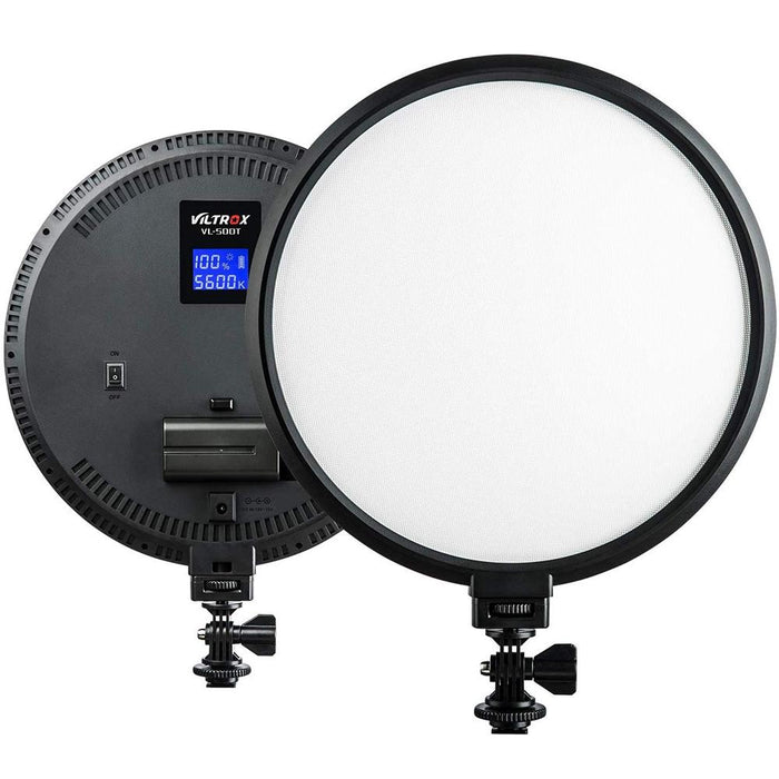 Vl-500T Intelligent Digital Display Circular Led Photography Fill Light