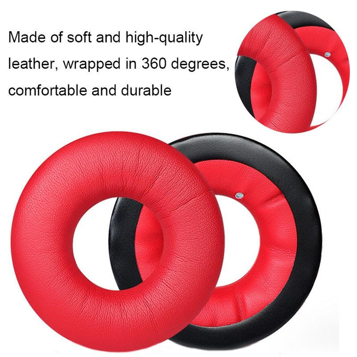 1Pair Headset Sponge Cover For Sennheiser Hd25-1Ii / 25 / 25Sp / 25Sp-Ii - Red