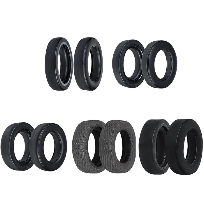 2Pcs Headphones Soft Foam Cover For Corsair Hs60/50/70 Pro - Black